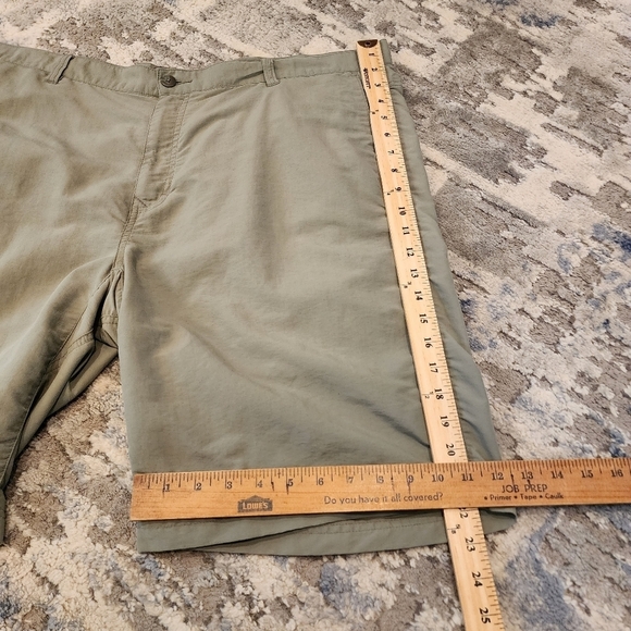 REI green nylon shorts. Men's size 42. 10" inseam - Picture 15 of 15